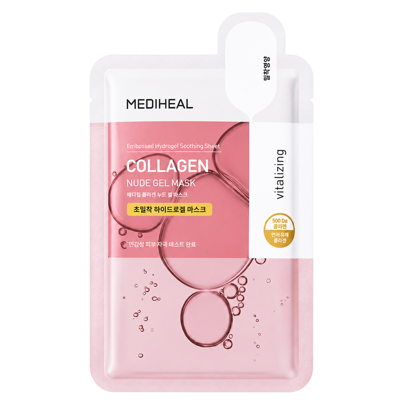 MEDIHEAL Collagen Nude Gel Hidrogel Mask
