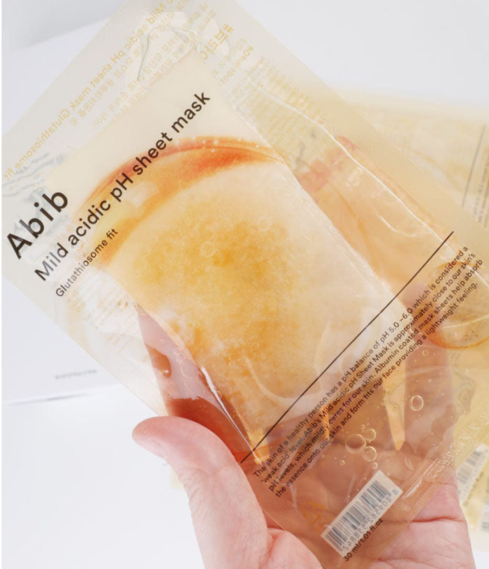 ABIB Mild Acidic ph Sheet Mask Glutathiosome Fit