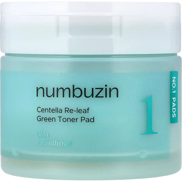Numbuzin No.1 Centella Re-Leaf Green Toner Pad