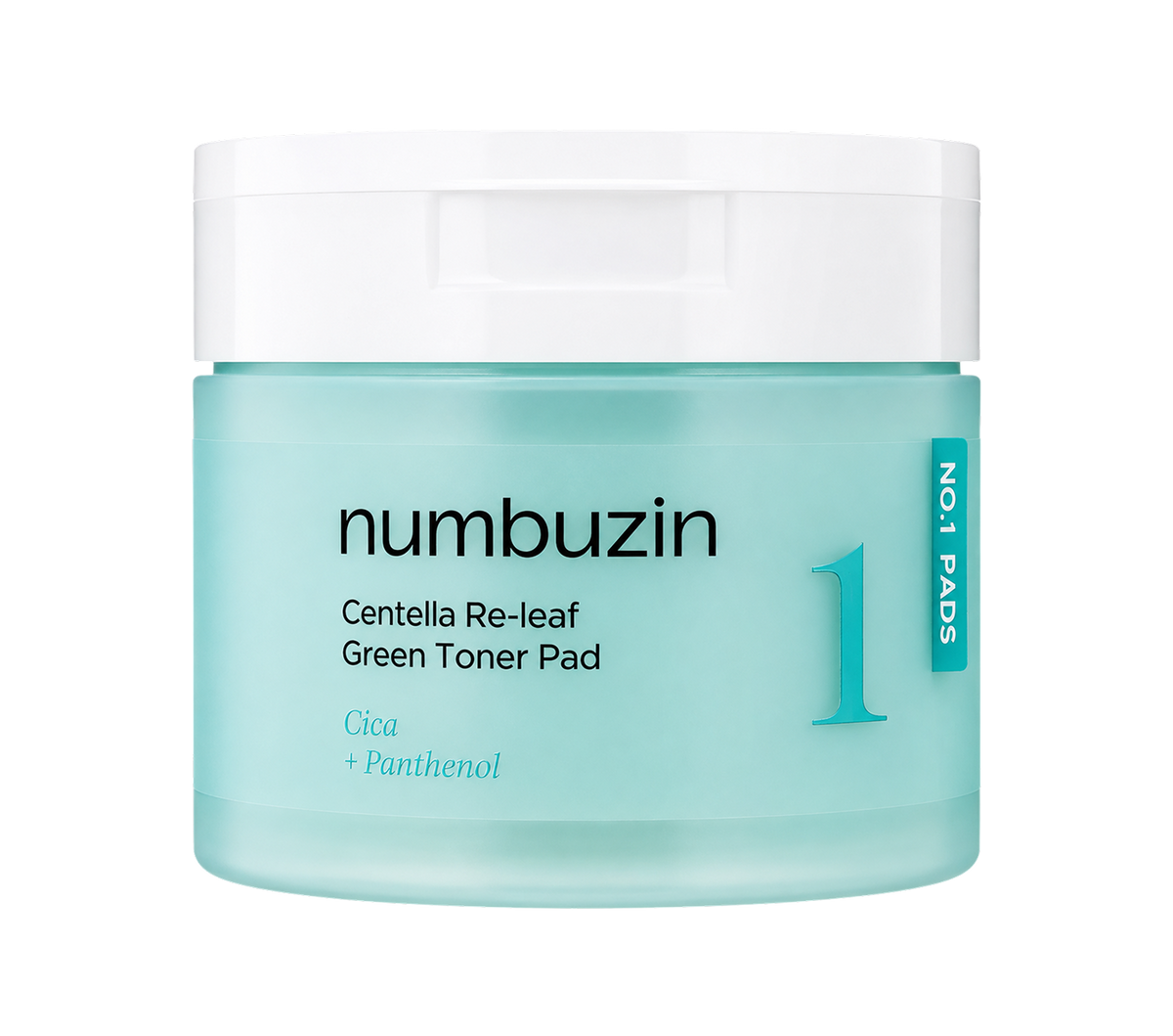 Numbuzin No.1 Centella Re-Leaf Green Toner Pad