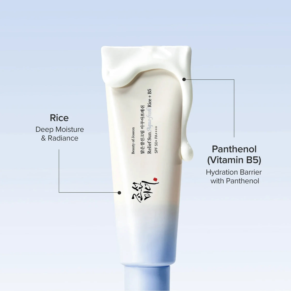 BEAUTY OF JOSEON Relief Sun Aqua-fresh Rice + B5 SPF 50+ PA++++