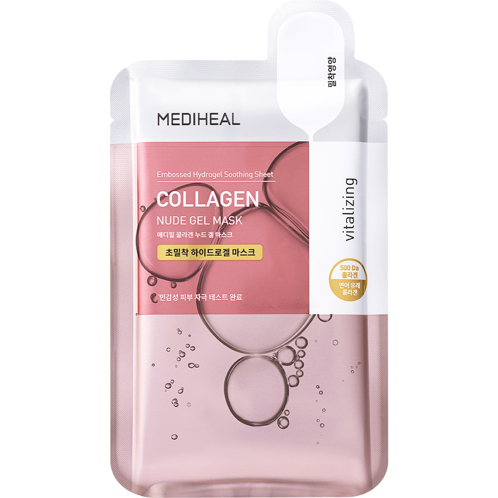 MEDIHEAL Collagen Nude Gel Hidrogel Mask